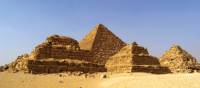 Gorgeous shot of the great Pyramids of Giza | Liz Rogan