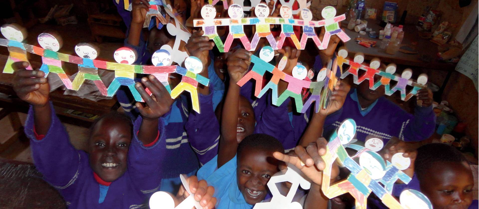 Children at Gatunda Primary School | Edwina Parsons