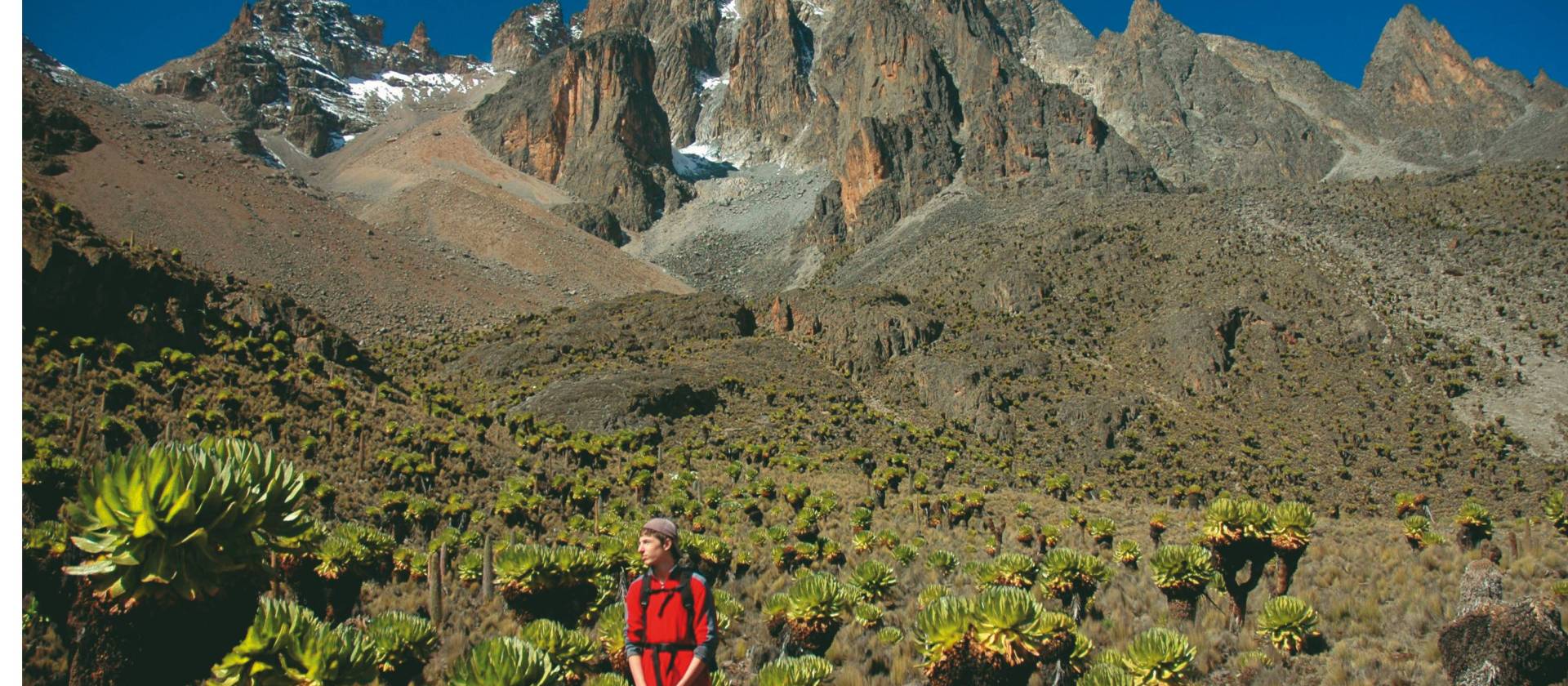 Trekker on Mt Kenya | Sue Badyari