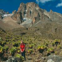 Trekker on Mt Kenya | Sue Badyari