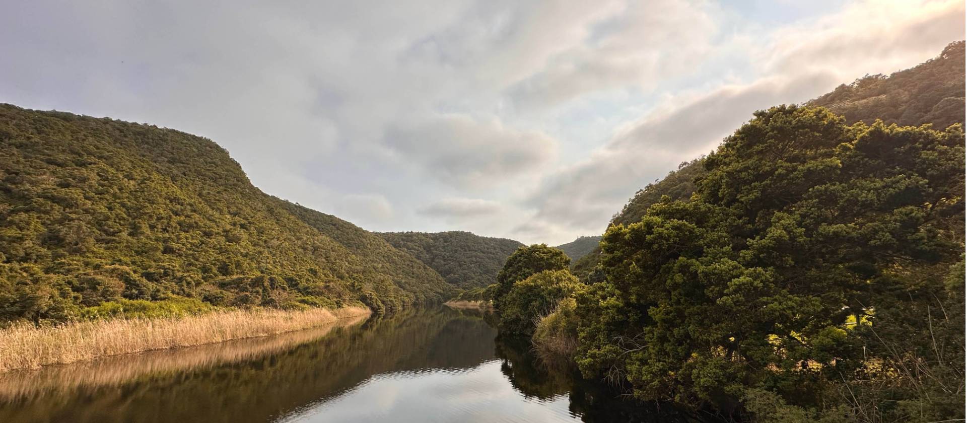 Winding down amidst the stunning parks of South Africa.