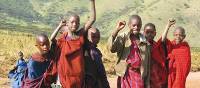 Happy Masai kids from Tanzania | Henning Mikkelsen