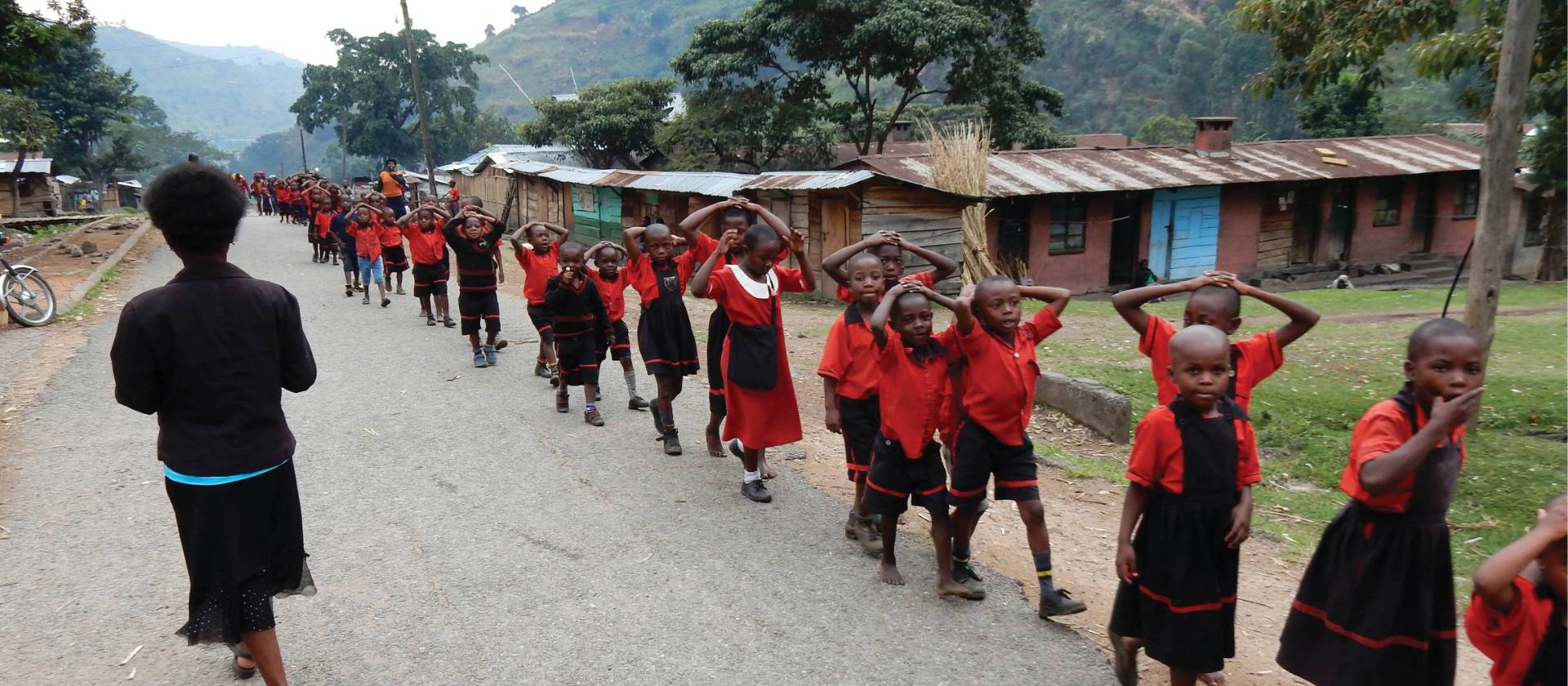 School kids at Nyakalengija Village | Kenneth and David Morrison