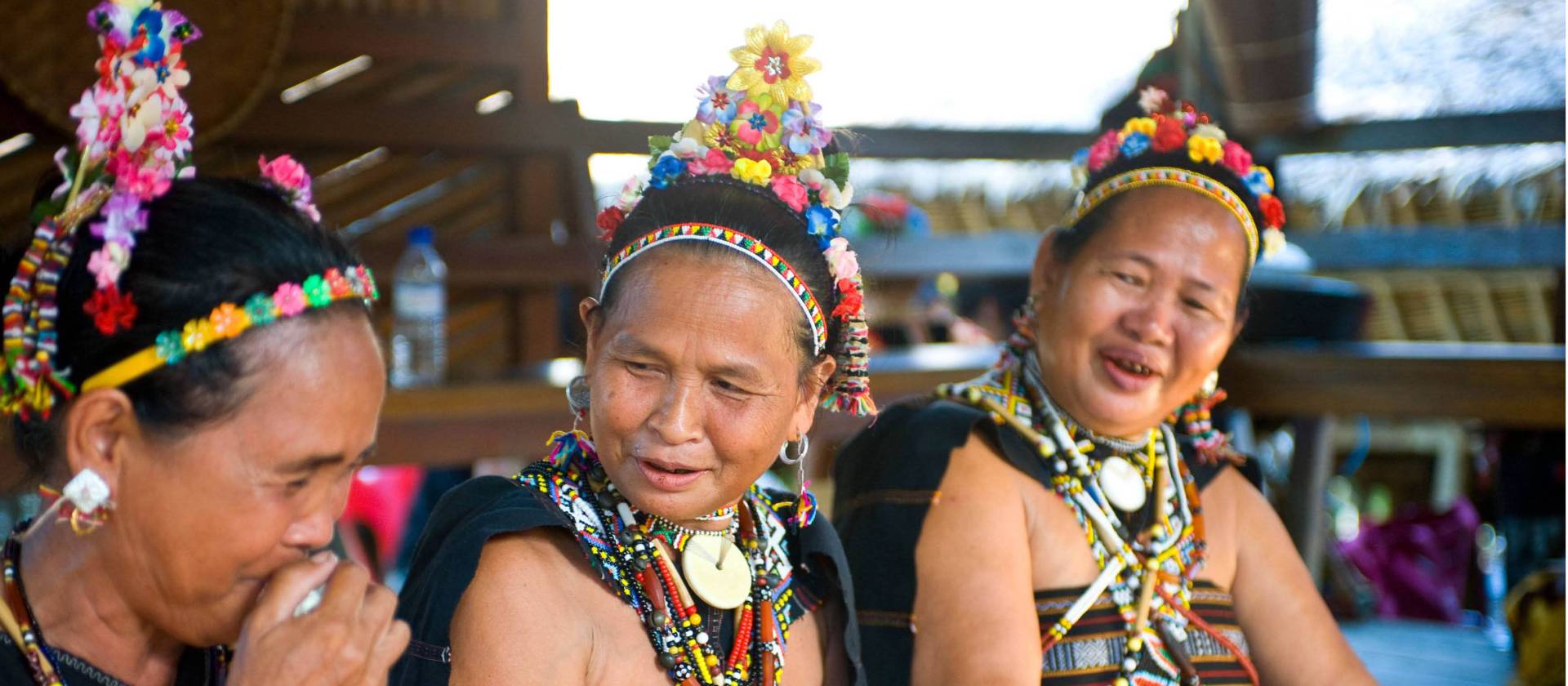 Iban women in traditional dress | David Kirkland