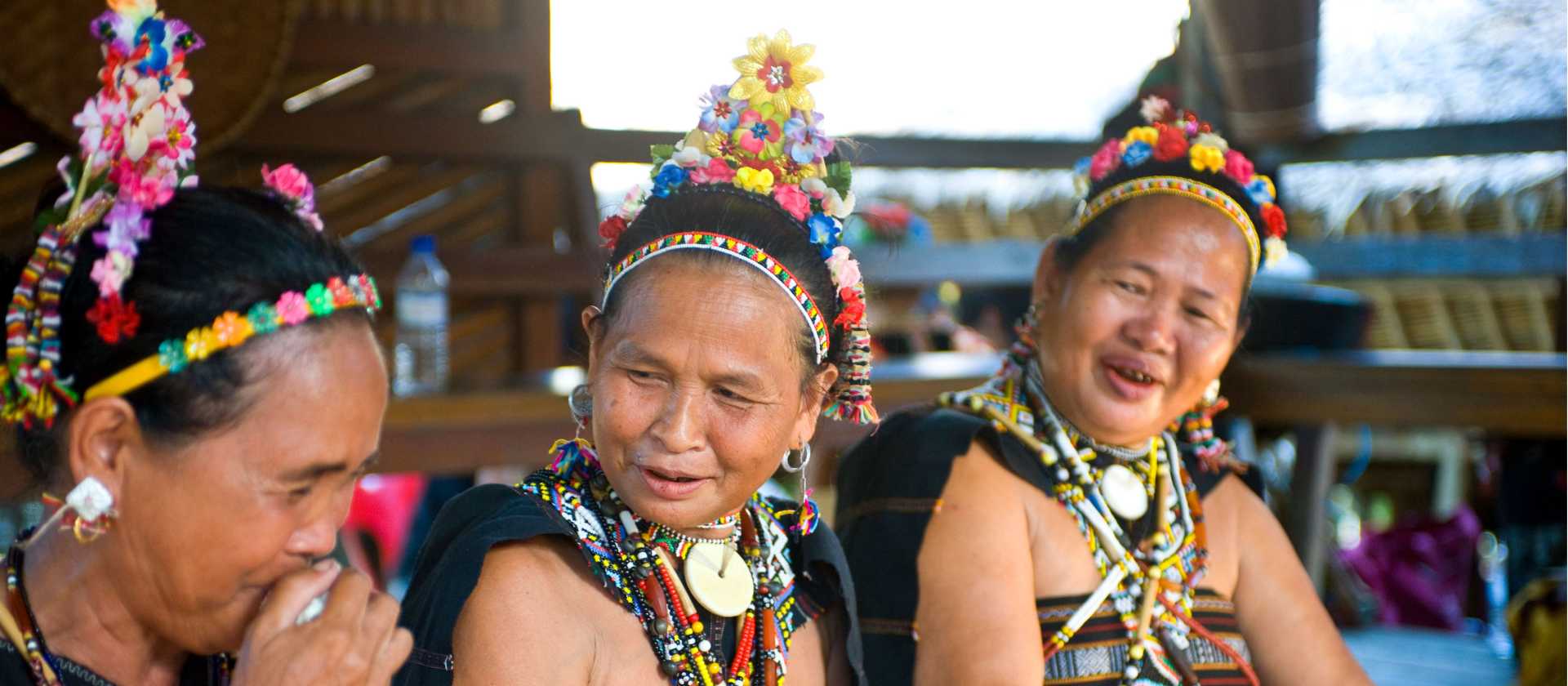 Iban women in traditional dress | David Kirkland