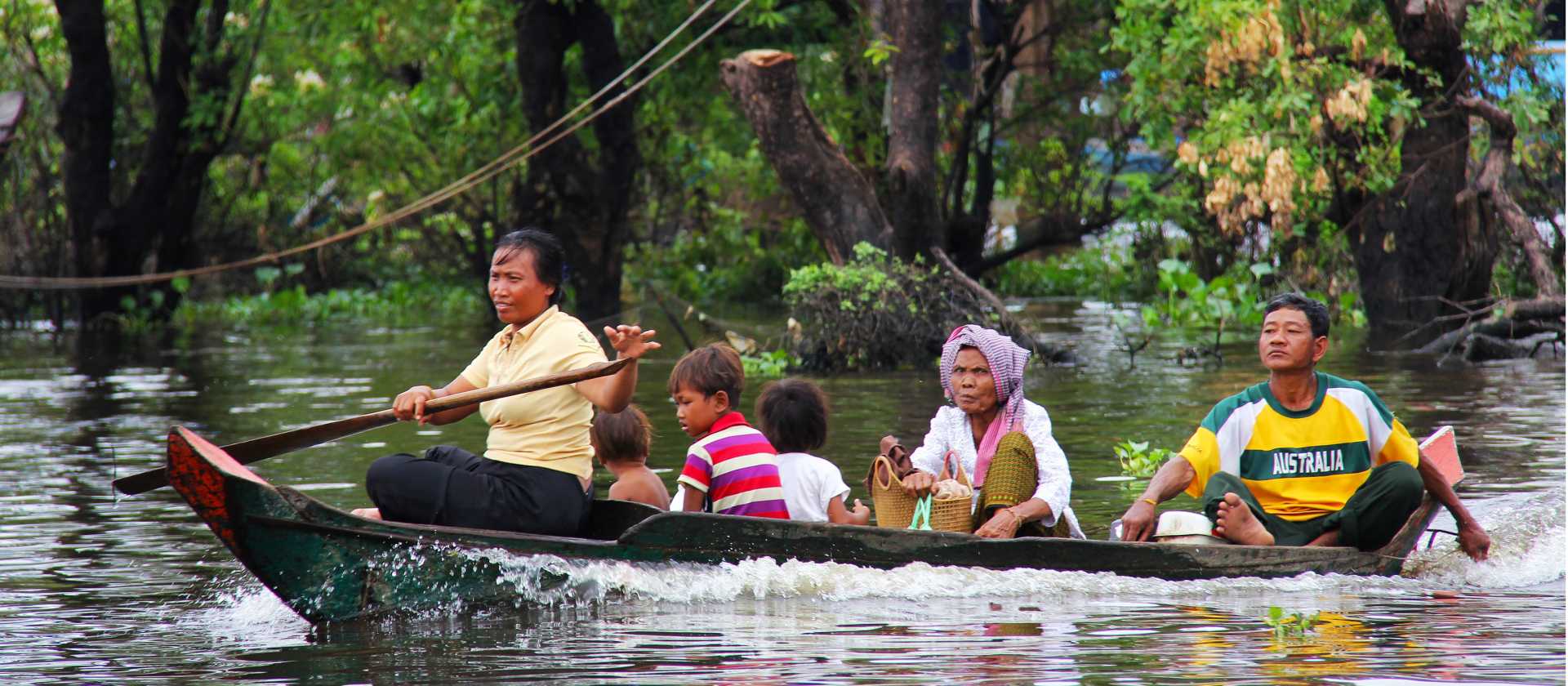 Local life on the Tonle Sap Lake.