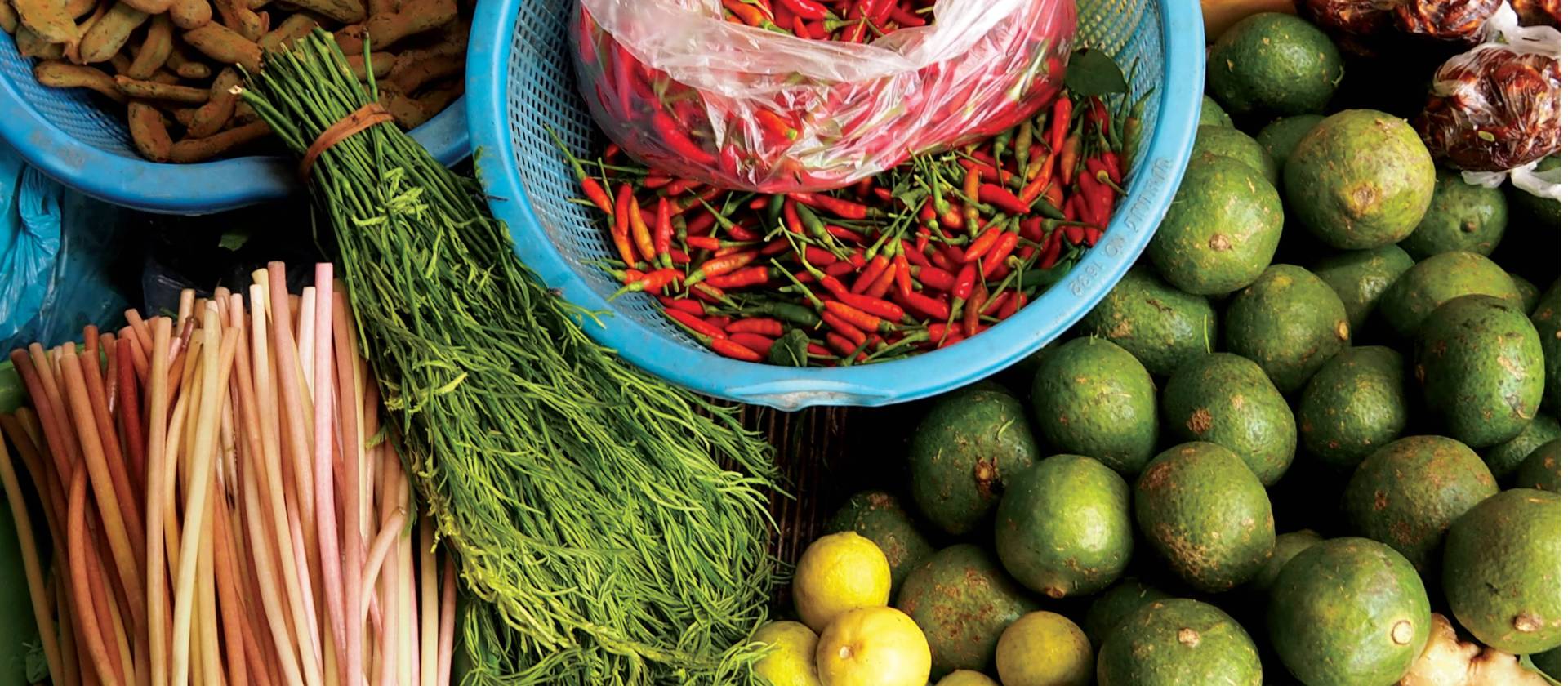 Sample the fresh local market produce during a meal in Cambodia | Scott Pinnegar