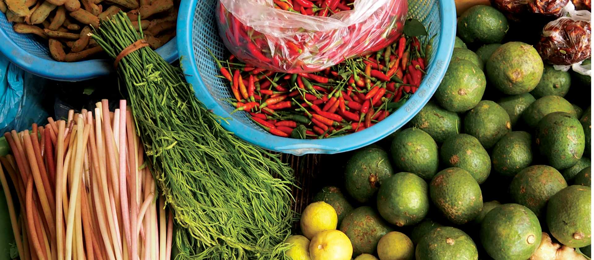 Sample the fresh local market produce during a meal in Cambodia | Scott Pinnegar
