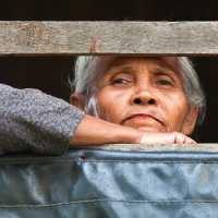 On looking local woman in Ban Nakasung | Peter Walton