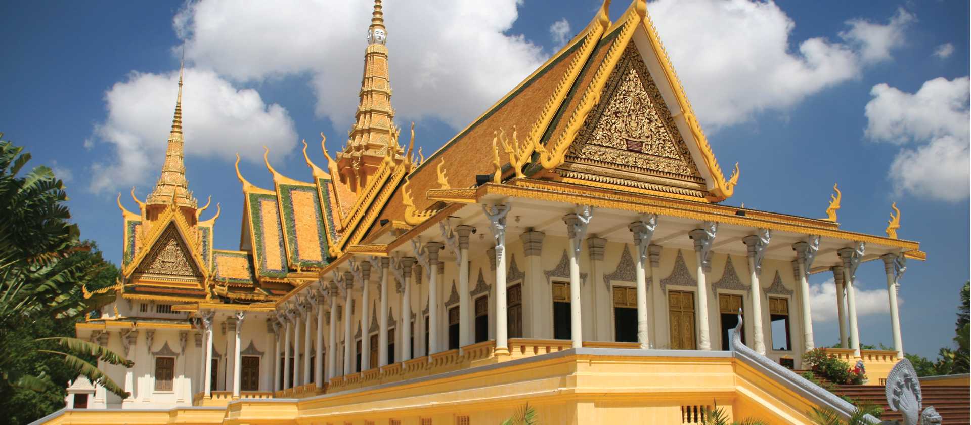 The Royal Palace in Phnom Penh is the residence of King Sihanouk of Cambodia
