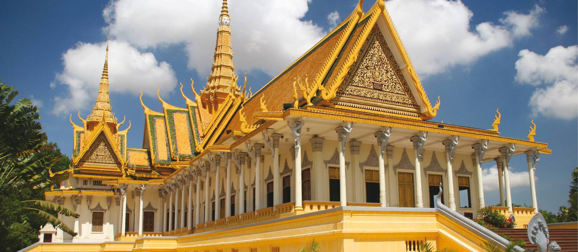 The Royal Palace in Phnom Penh is the residence of King Sihanouk of Cambodia