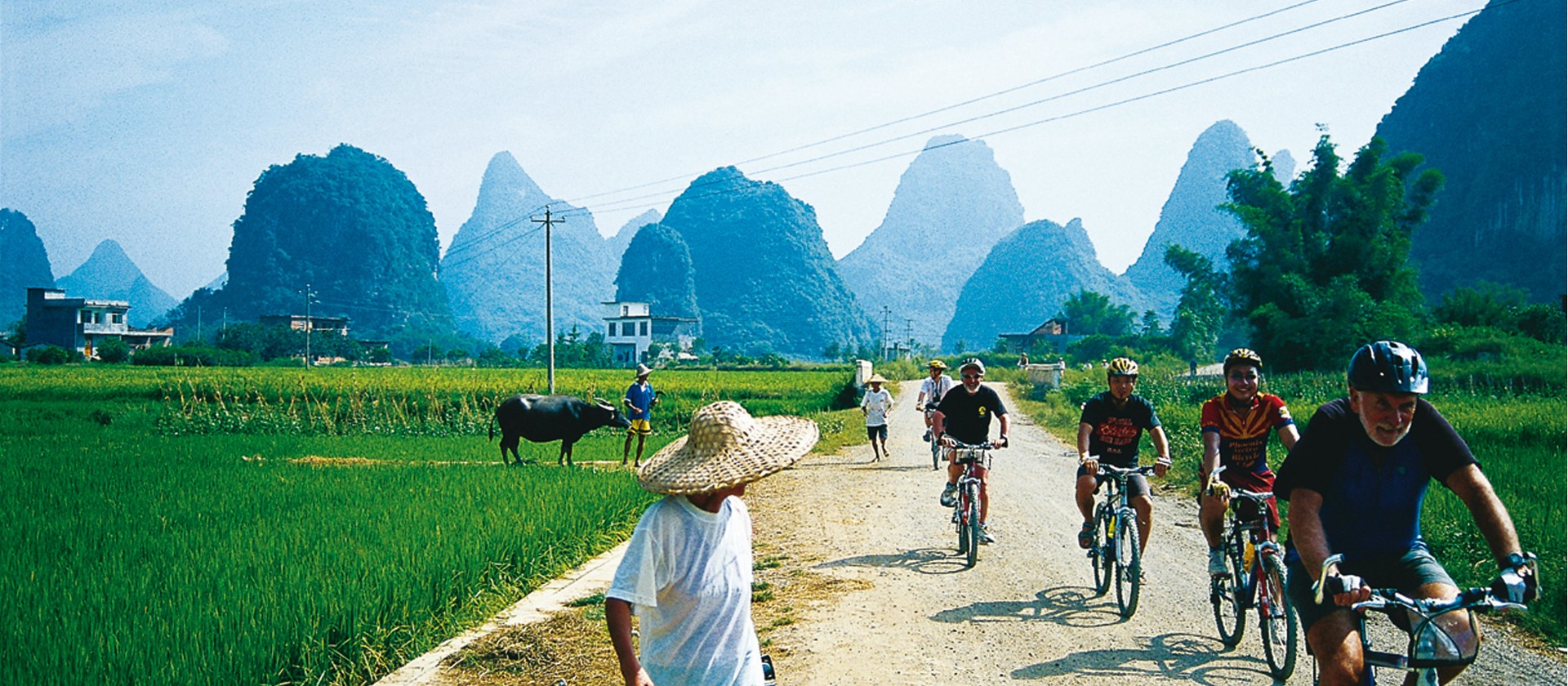 Cycling through rural villages Yangshuo, China | Scott Pinnegar