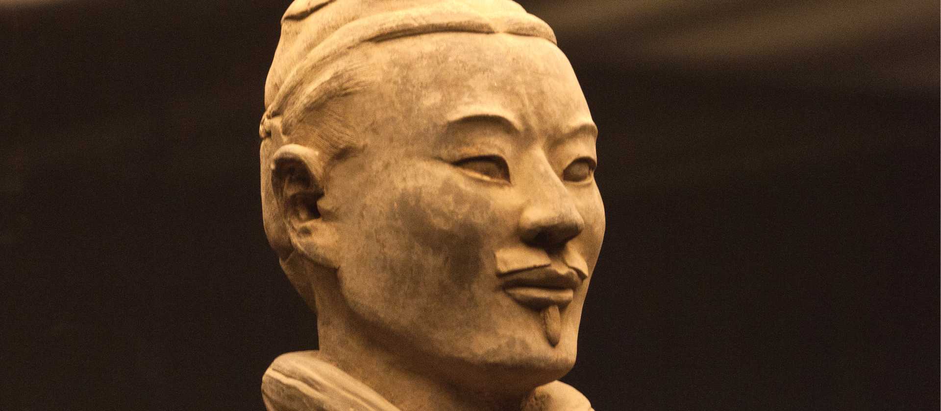 A Terracotta Warrior on display at Shaanxi Provincial Museum, Xi'an | Peter Walton