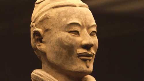 A Terracotta Warrior on display at Shaanxi Provincial Museum, Xi'an | Peter Walton