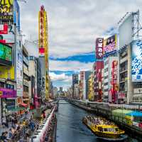 Cruise or stroll along the bustling canals of central Osaka.
 | Richard Tao