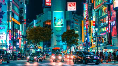 Experience Tokyo's dazzling neon skyline after dark. | Jezael Melgoza