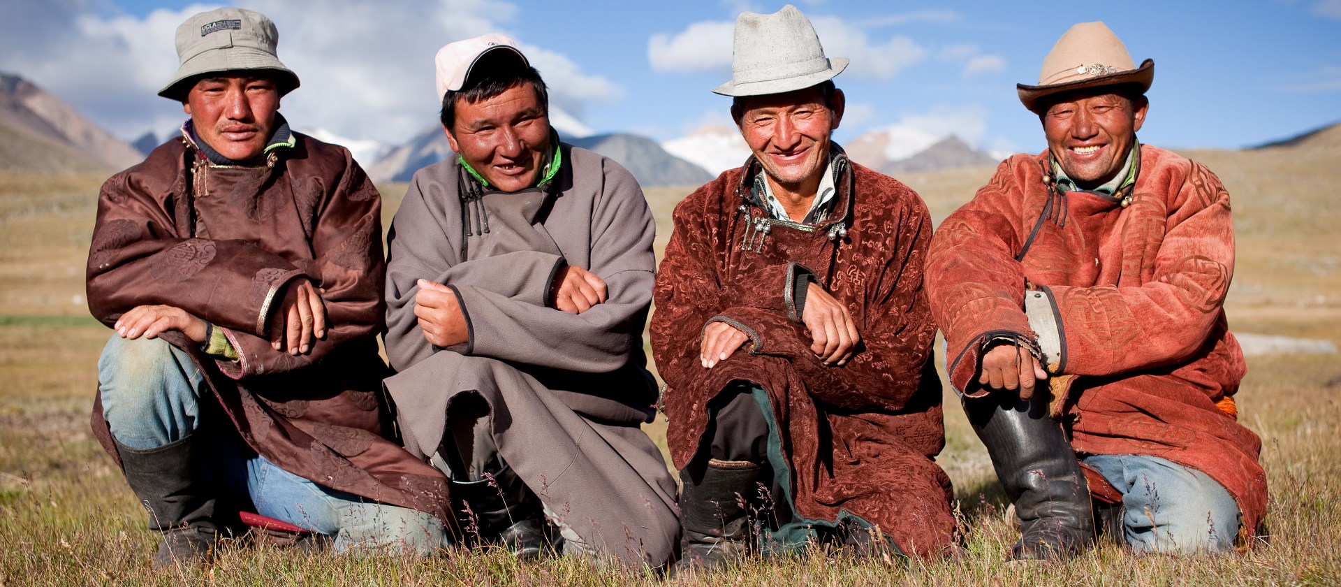 Happy Mongolian men | Cam Cope