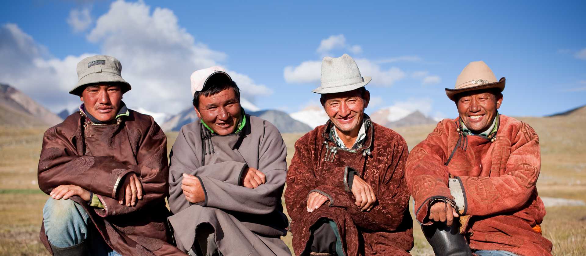 Happy Mongolian men | Cam Cope
