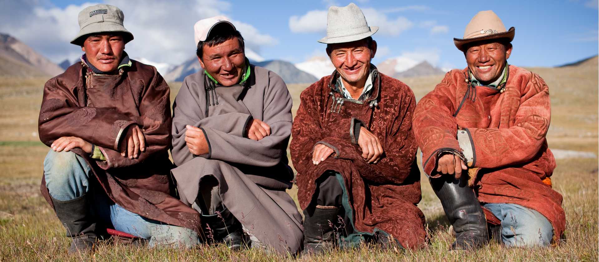 Happy Mongolian men | Cam Cope
