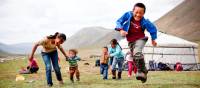 Local children enjoying themselves, Mongolia | Cam Cope
