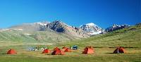 Mongolian campsite Kharkhiraa region | Tim Cope