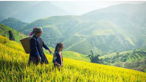 Karen hilltribes people, Northern Thailand