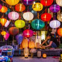 Coloured lanterns in the streets of Vietnam | Richard I'Anson