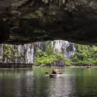 Peeking through the caves of Halong Bay, Vietnam | Richard I'Anson