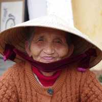 Local lady, Hoi-An, Vietnam