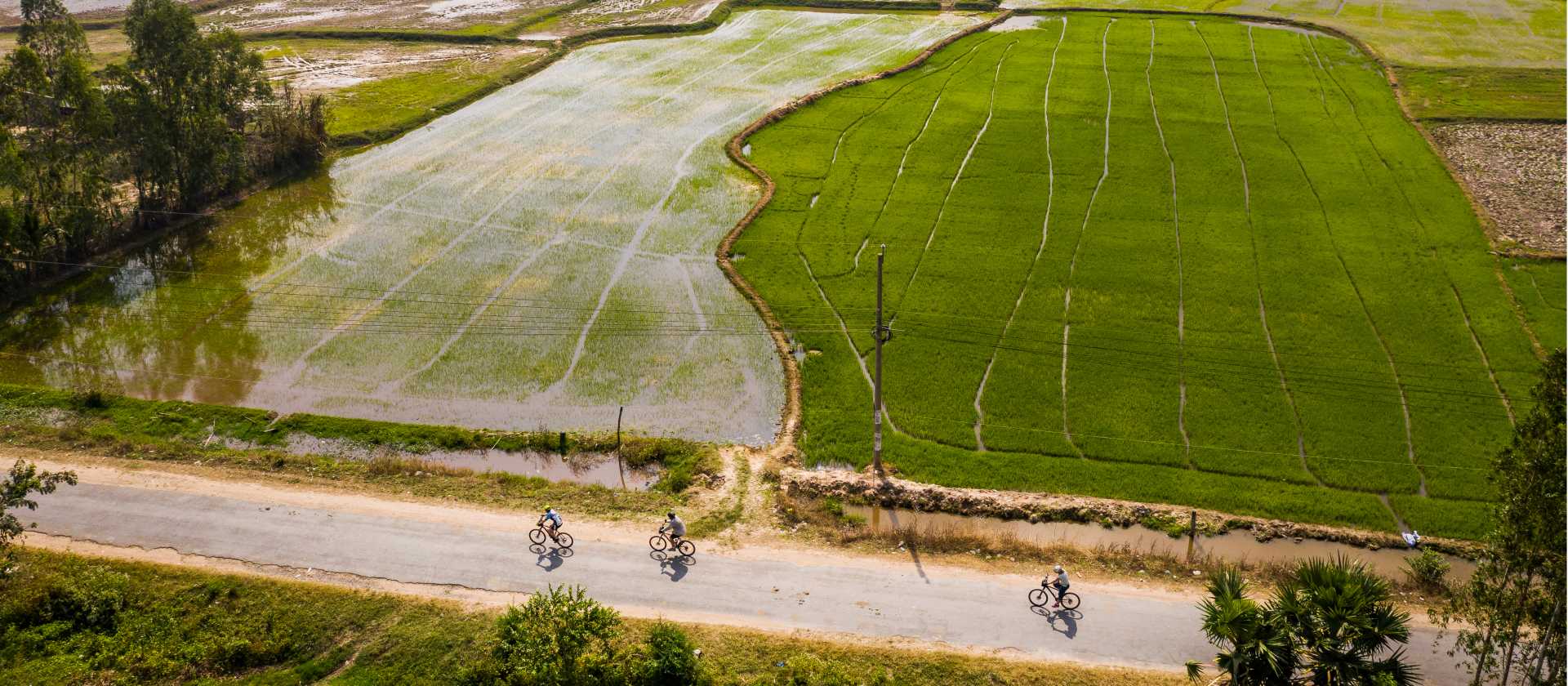 Cycling past classic Vietnamese landscapes | Lachlan Gardiner