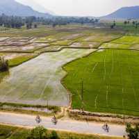 Cycling past classic Vietnamese landscapes | Lachlan Gardiner