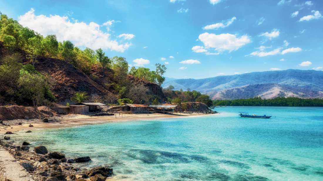 One of the many beautiful beaches of Timor Leste