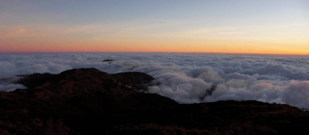 View from the top of Mt Ramelau, East timor