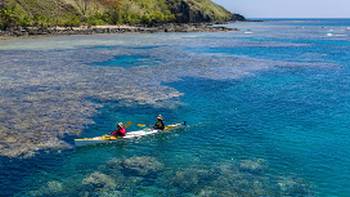 Paddle among tropical islands