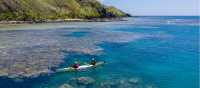 Paddle among tropical islands