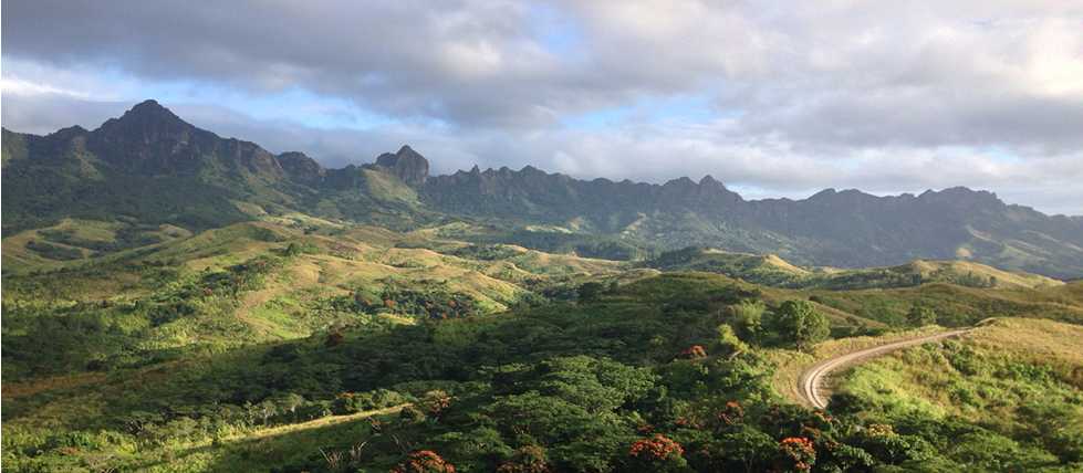 Fiji landscape