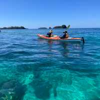Journey between remote islands by sea kayak and experience the Yasawas from the water