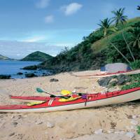 Enjoy remote beach camps when you kayak through the isolated Yasawa Islands in Fiji | Al Bakker