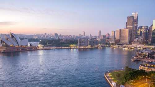 Stunning views of Sydney Opera House
