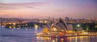 Stunning views of Sydney Opera House