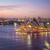 Stunning views of Sydney Opera House