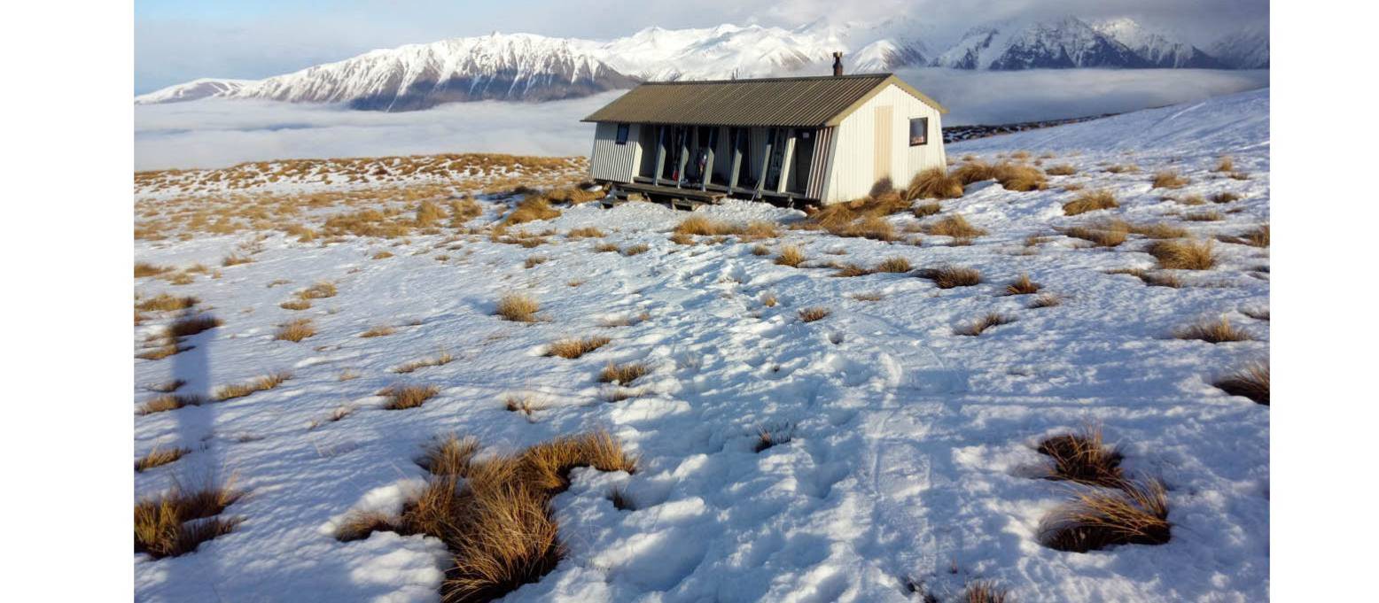 Stay the night in the private Rex Simpson Hut | Steve Tulley