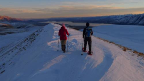 Coming down the ridgeline from Beuzenburg Peak | Jinny Ong