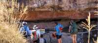 Learning about the Aboriginal rock art at Ubirr | Shaana McNaught