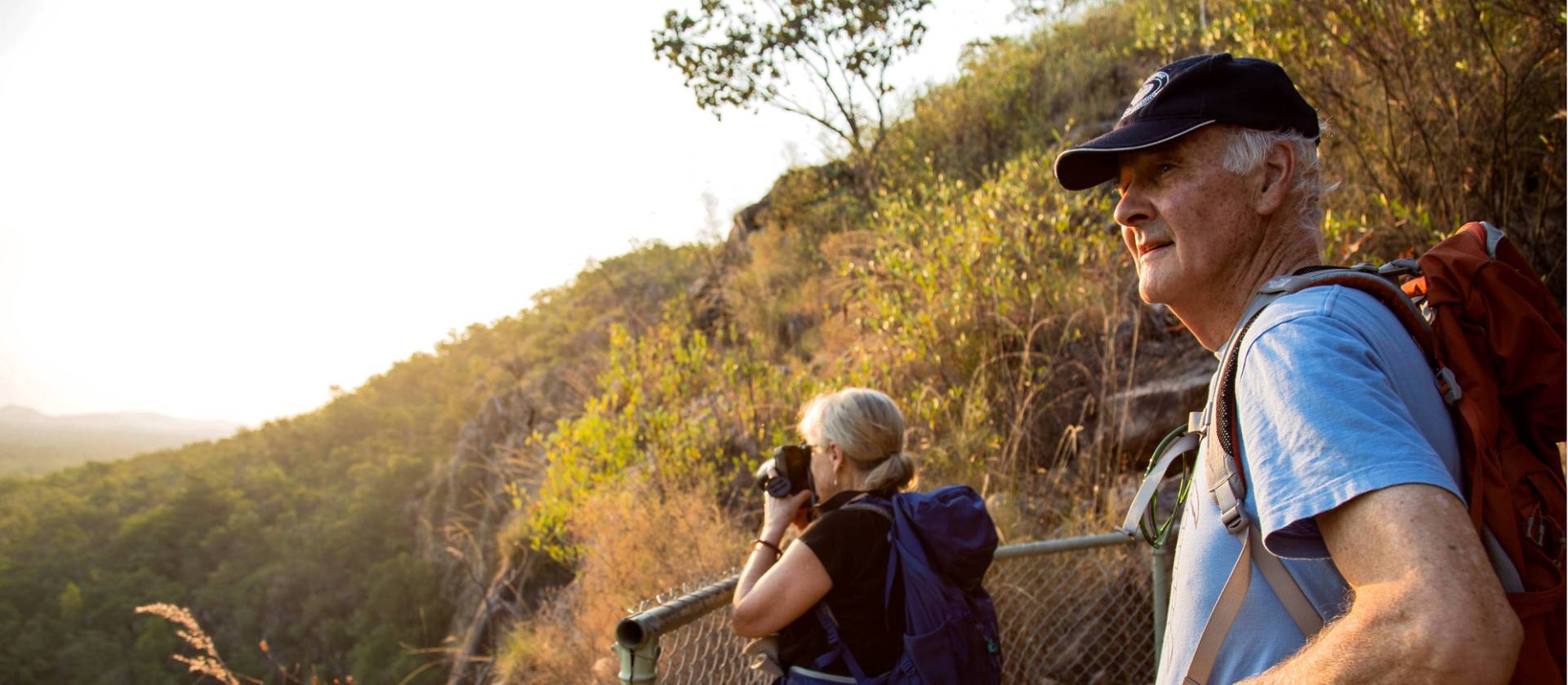 Ascending to the lookout for expansive views across Kakadu National Park | Nicholas Gouldhurst