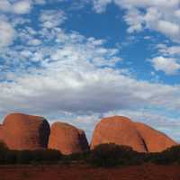Viewing The Olgas from the distance. | Ayla Rowe