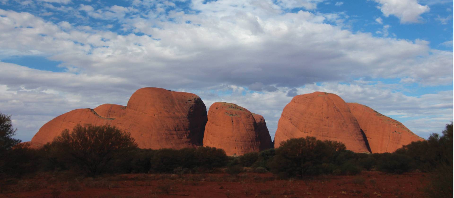 Viewing The Olgas from the distance. | Ayla Rowe