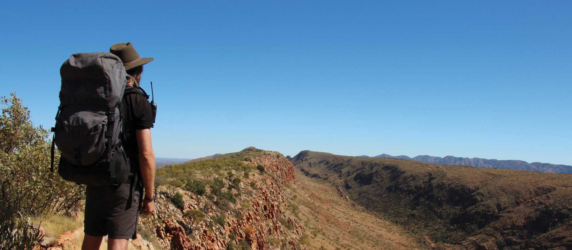 Soaking up the view before reaching Counts Point | Ayla Rowe