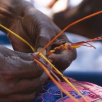 Local crafts, Indigenous people in Arnhem land, NT World Expeditions community project trip | Gesine Cheung