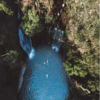 Looking down into Florence Falls | Tourism NT/Carmen Huter